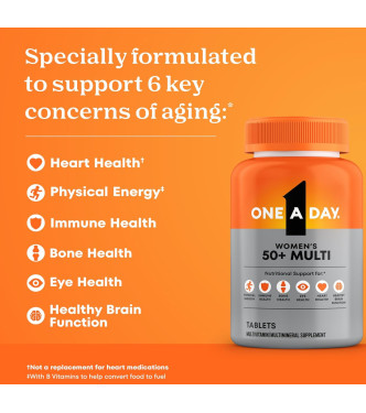 One A Day мультивитаминный комплекс для женщин 50+, 200 шт.