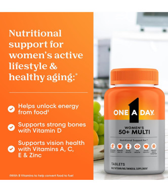 One A Day мультивитаминный комплекс для женщин 50+, 200 шт.