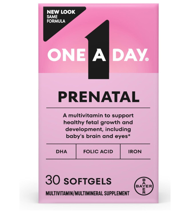 One A Day мультивитаминный комплекс беременным, 30 шт.