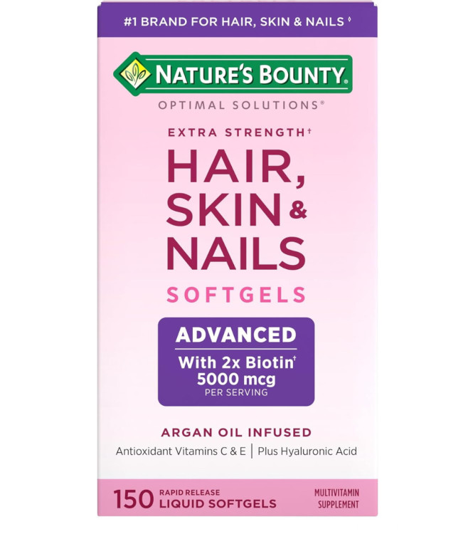 Nature's Bounty Advanced Hair, Skin & Nails витаминный комплекс, 150 шт.