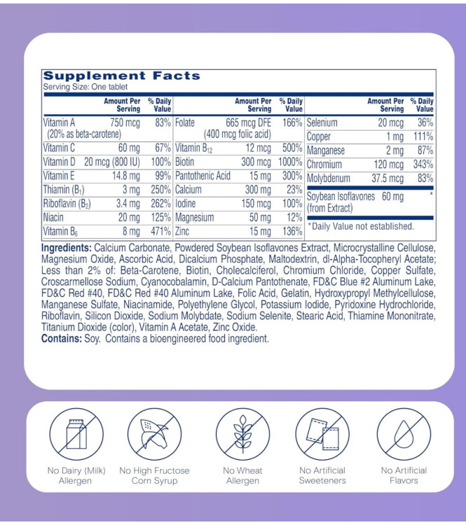 One A Day Women's Menopause мультивитаминный комплекс, 50 шт.