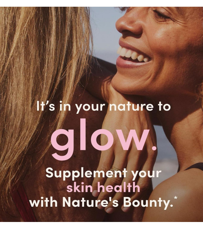 Nature's Bounty гилауроновая кислота с витамином С, 120 шт.