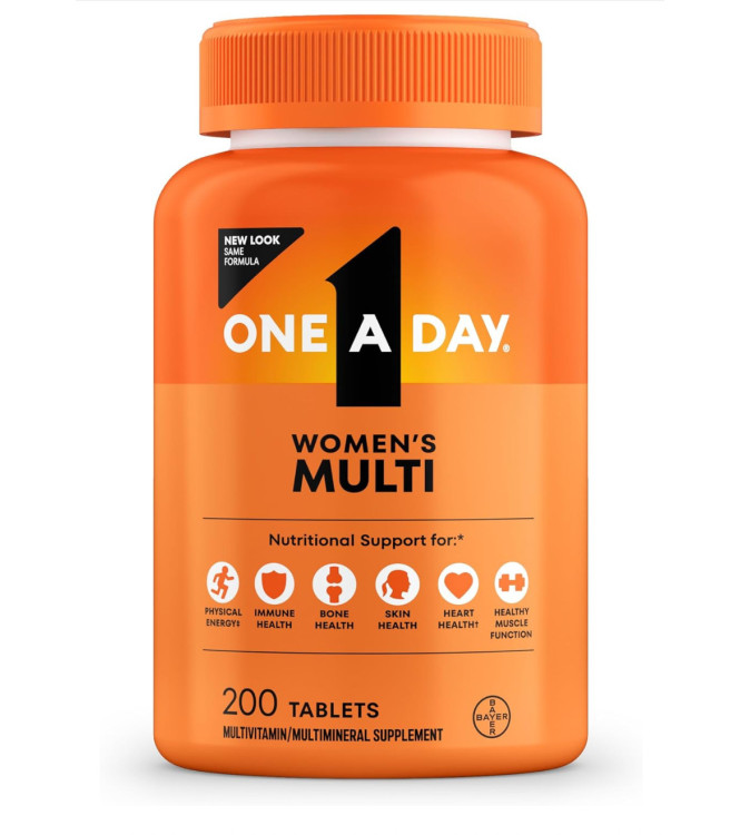 One A Day мультивитаминный комплекс формула для женщин, 200 шт.