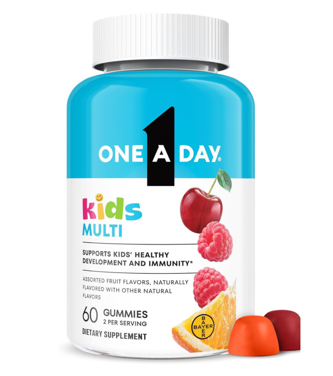 One a Day мультивитаминные жевательные пастилки для детей