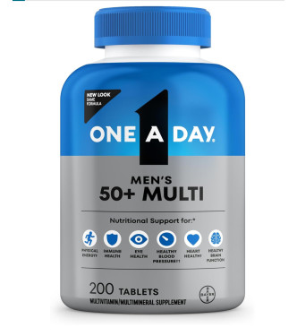 One A Day Men’s витаминно-минеральный комплекс для мужчин 50+, 200 шт.