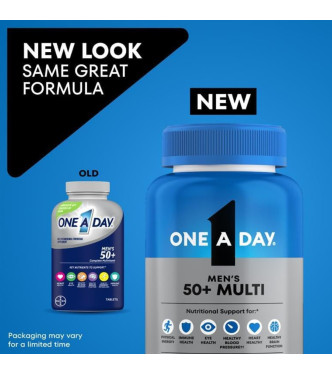 One A Day Men’s витаминно-минеральный комплекс для мужчин 50+, 200 шт.