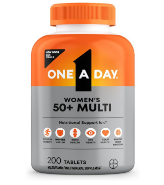 One A Day мультивитаминный комплекс для женщин 50+, 200 шт.